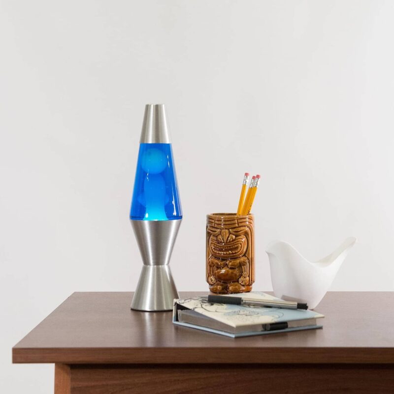 11.5″ LAVA Lamp – White/Blue/Silver 19530601US
