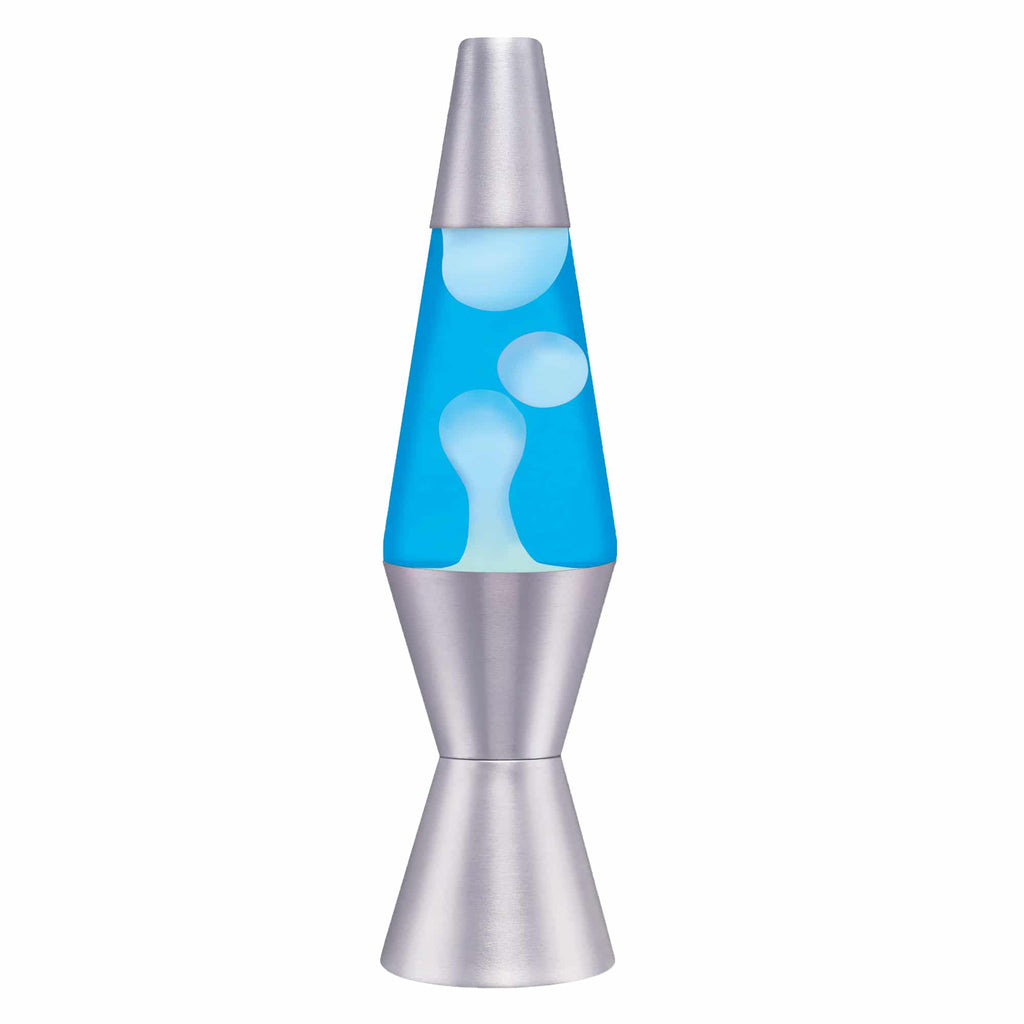 11.5″ LAVA Lamp – White/Blue/Silver 19530601US