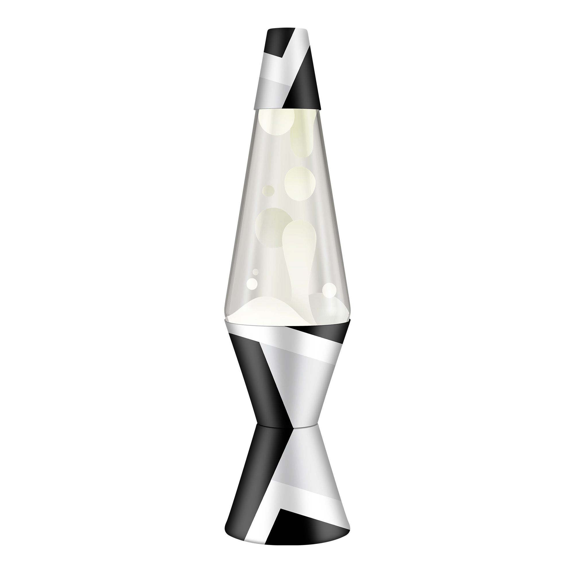 14.5″ Lava Lamp Polygonal White Tone 20910400US