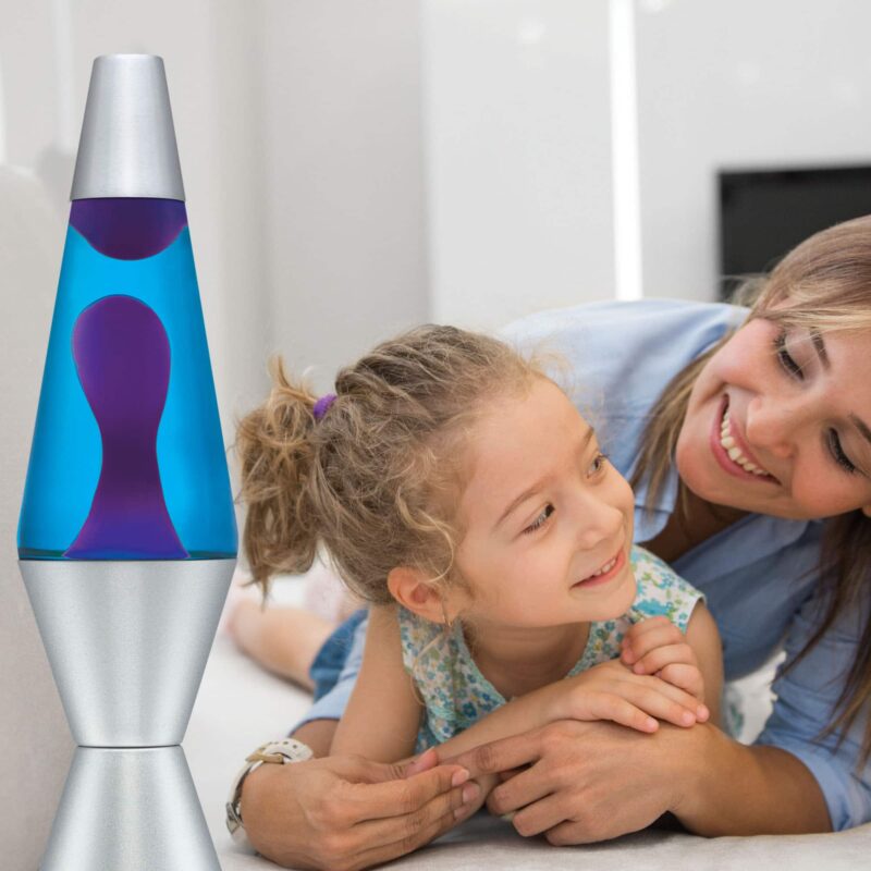 14.5″ LAVA Lamp – Purple/Blue/Silver 21180400WB