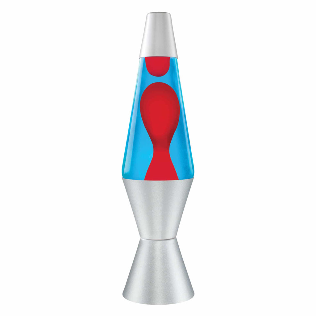 14.5″ LAVA Lamp – Red/Blue/Silver 21200401US