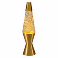14.5″ LAVA Lamp Rainbow Glitter – Clear/Gold 21310400WB