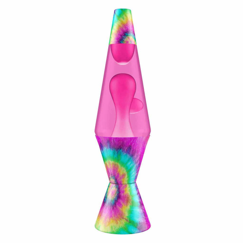 14.5″ LAVA Lamp – Tie Dye Pink Spiral 24690400US