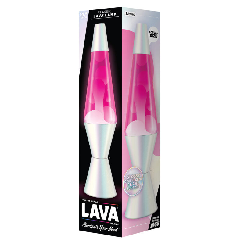 14.5″ Lava Lamp Opalescent Pearl 27180400US