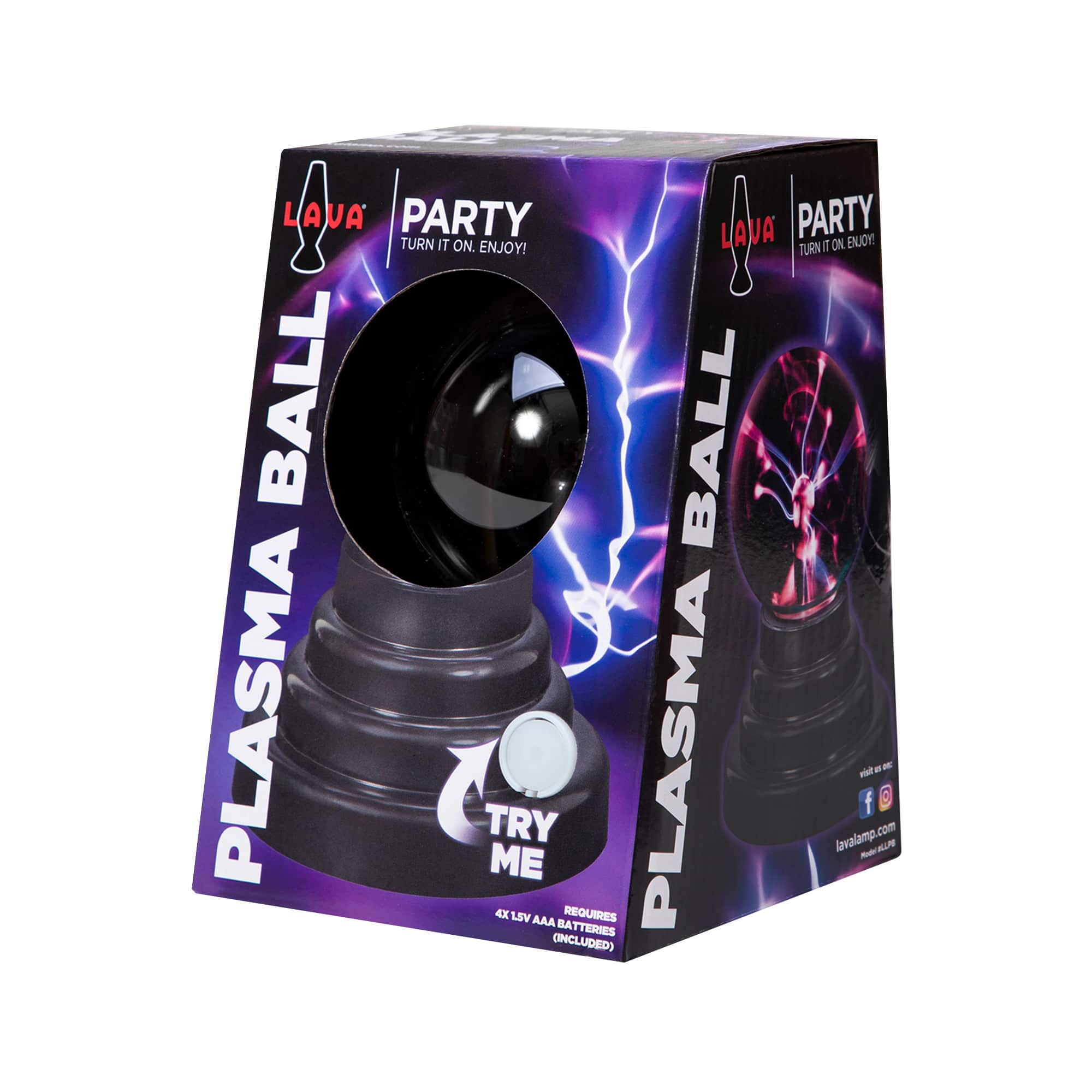 3” LAVA Lamp Plasma Ball LLPB