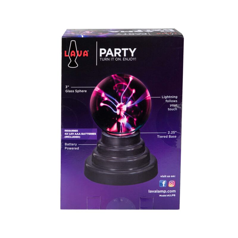 3” LAVA Lamp Plasma Ball LLPB