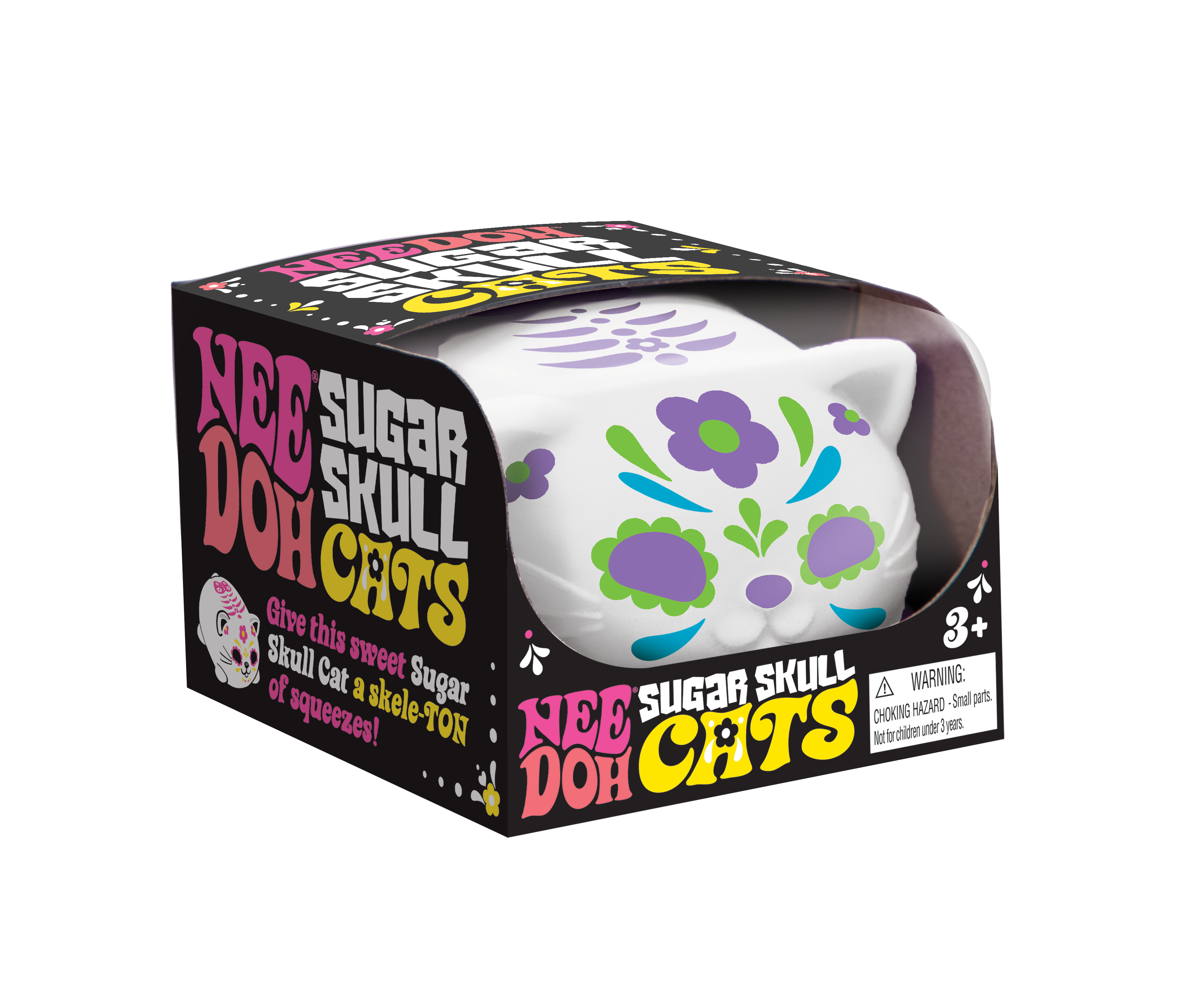 NeeDoh Sugar Skull Cats